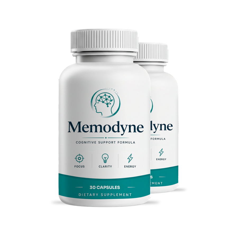 Memodyne 2 bottle package — 60 day supply of cognitive support capsules